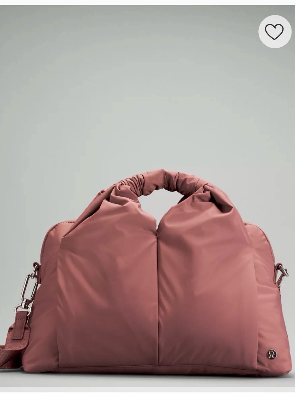 Lululemon Gathered Handle Women’s Gym Bag in Spiced Chai